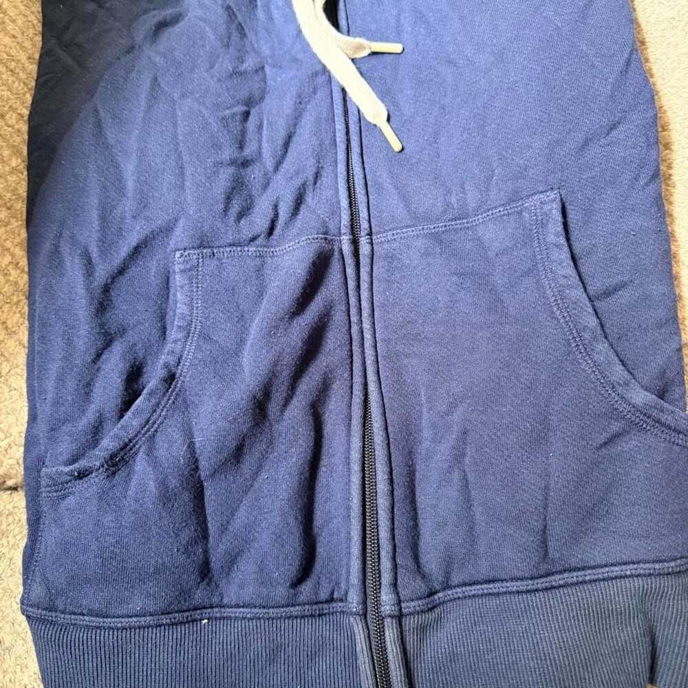Offline by Aerie Navy Blue Zip Up Hoodie